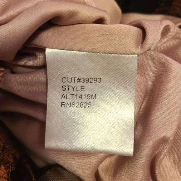 Tadashi Shoji Antique Pink Illusion Sequin Paillette Embroidered Lace Dress - Picture 10 of 15